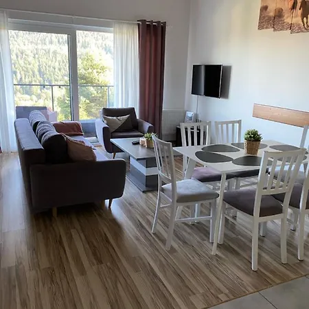 Widokowy 9 Dwupoziomowy Sauna Jacuzzi Szczyrk