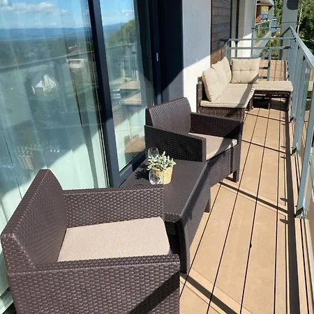 Widokowy 9 Dwupoziomowy Sauna Jacuzzi Lägenhet Szczyrk