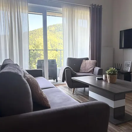 Widokowy 9 Dwupoziomowy Sauna Jacuzzi Apartment