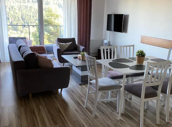 Widokowy 9 Dwupoziomowy Sauna Jacuzzi Szczyrk