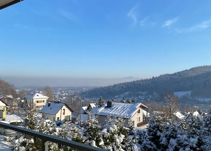 Widokowy 9 Dwupoziomowy Sauna Jacuzzi * Szczyrk