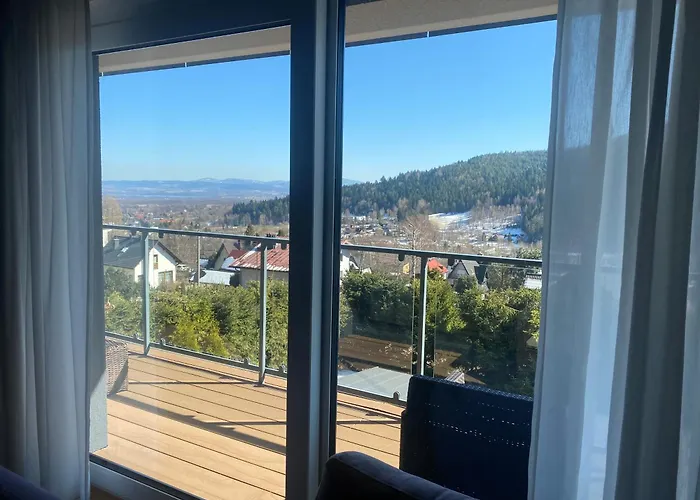 Widokowy 9 Dwupoziomowy Sauna Jacuzzi * Szczyrk